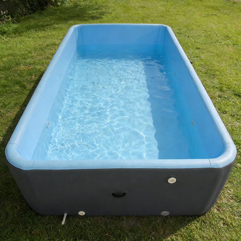 Kids Outdoor Water Play - 卸売エコフレンドリードロップステッチスイミングプール、子供と大人の夏の水遊び用PVC素材のインフレータブルプール