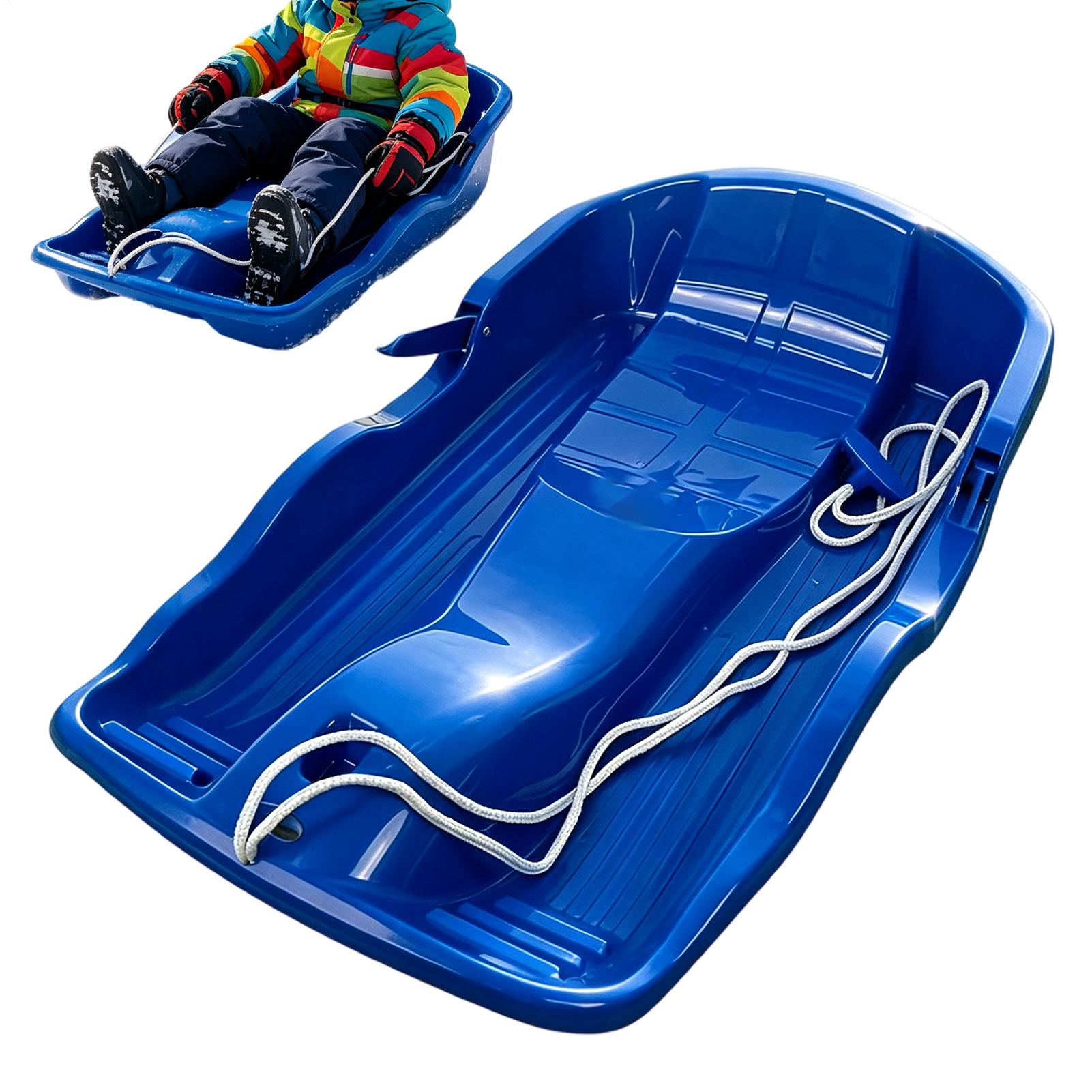 Outdoor Kid - 砂上スレッドボード 屋外用子供用スキー 屋外用雪上スレッド 冬用トボガンスレッド プルボード スライディングボード