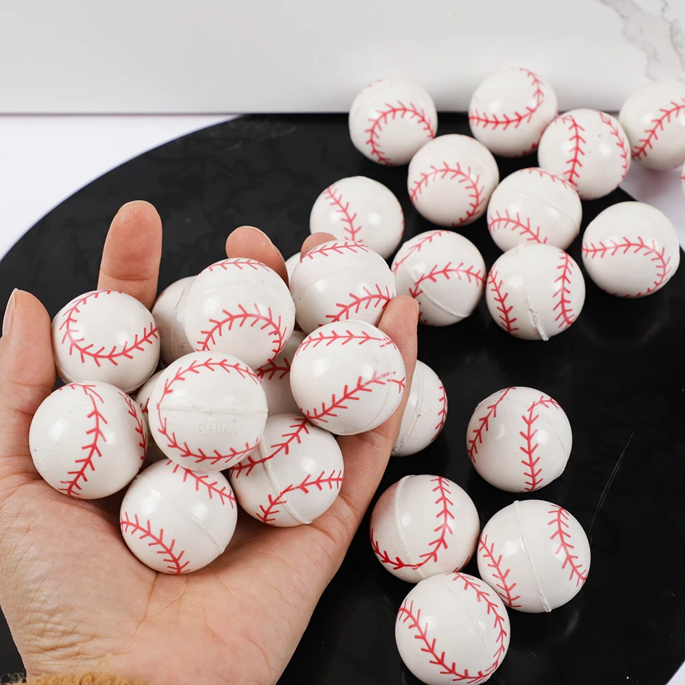 Kids Outdoor Easter Toys - 10 個 29 ミリメートル野球弾むボールサッカースポーツ屋外おもちゃ子供の誕生日パーティーの好意ハロウィンピニャータフィラーグッディバッグ