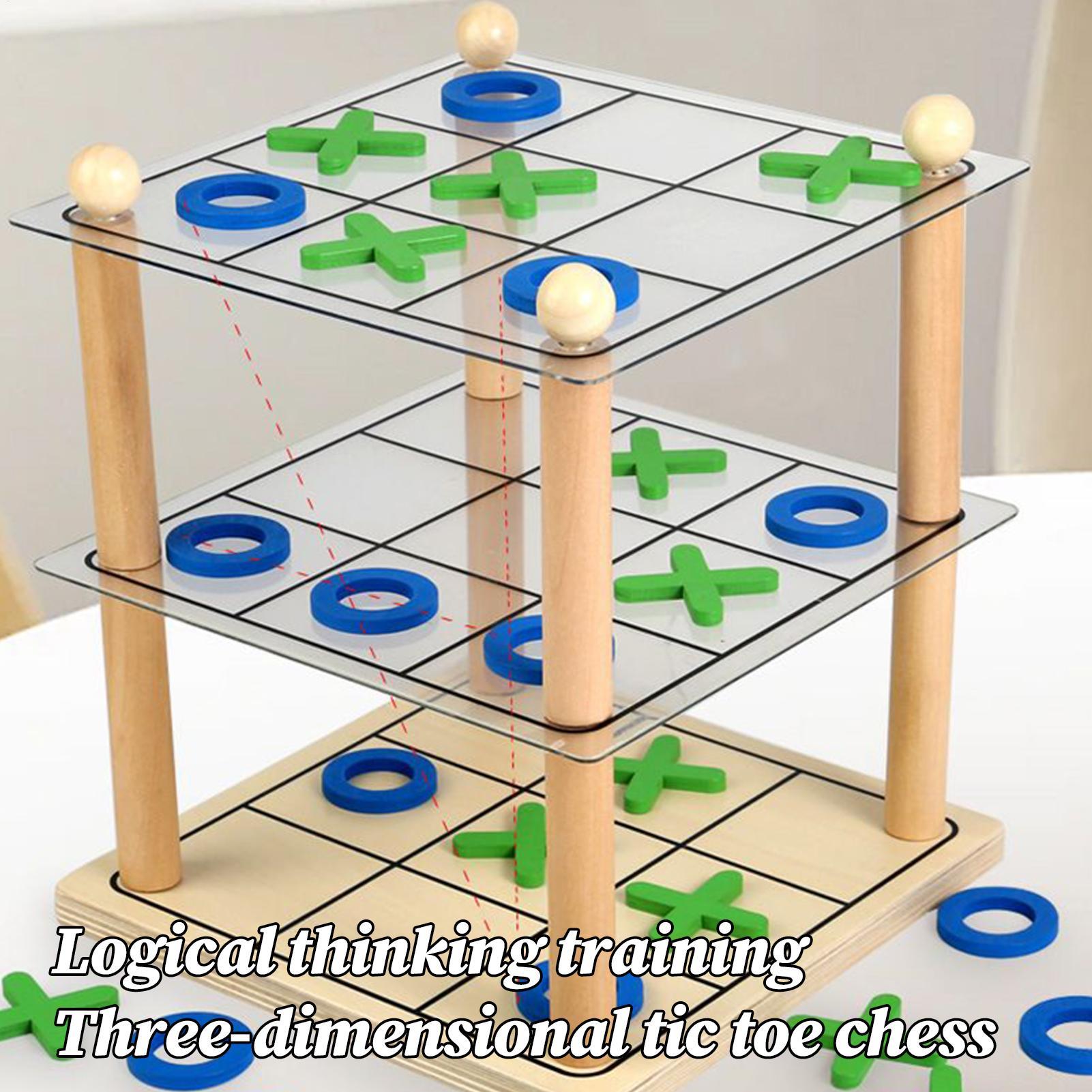 Kids Outdoor Learning Activities - コネクトボードゲーム 3D 戦略玩具 学習活動 屋外 クラシック