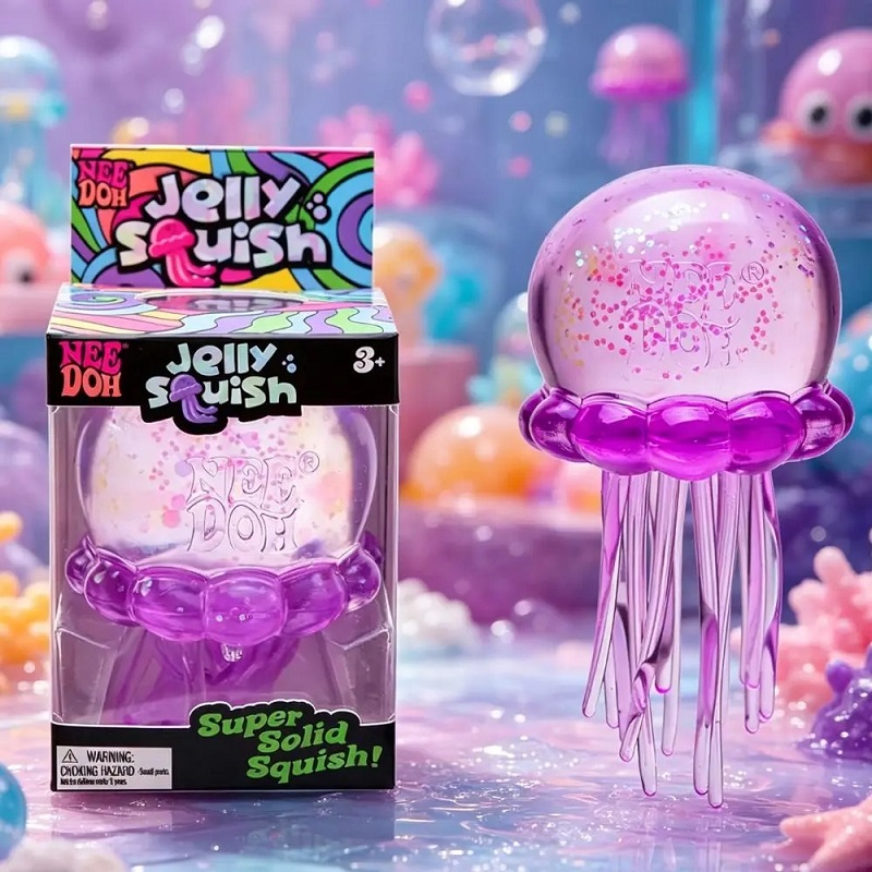 Outdoor Toys For Kids - スクイッシーニードーハ クラゲビーチ/、水遊び。 屋外用スクイーズ玩具、おもちゃのブラインドボックス、模擬クラゲストレスボール、ストレス解消フィジェットトイ