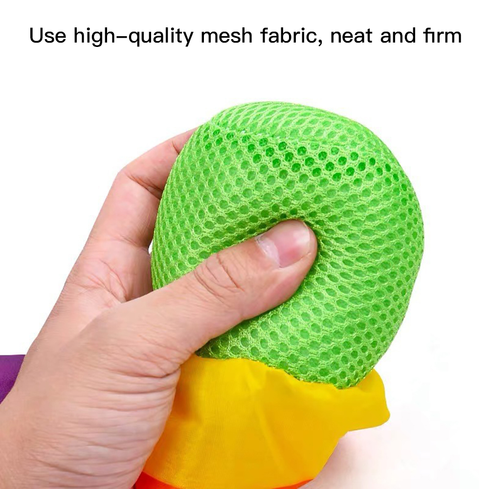 2 個手投げボールサンドバッグレインボーボール楽しいおもちゃ - Kids Outdoor Dome のレビューと価格