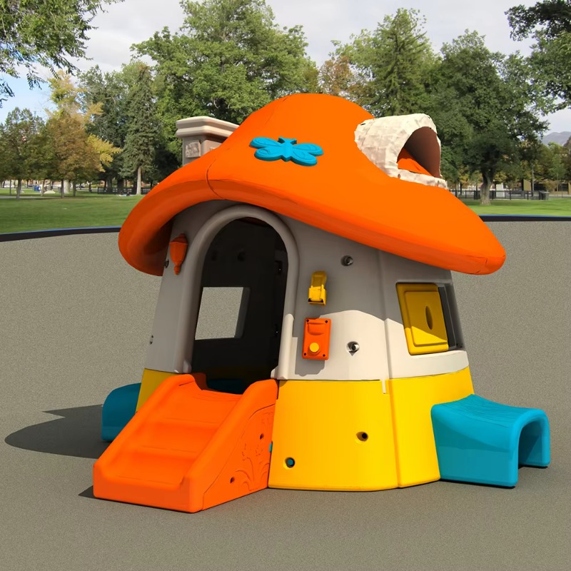 家庭用裏庭子供用遊び場プラスチック製プレイハウスミニプレイグ - Kids Outdoor Area のレビューと価格