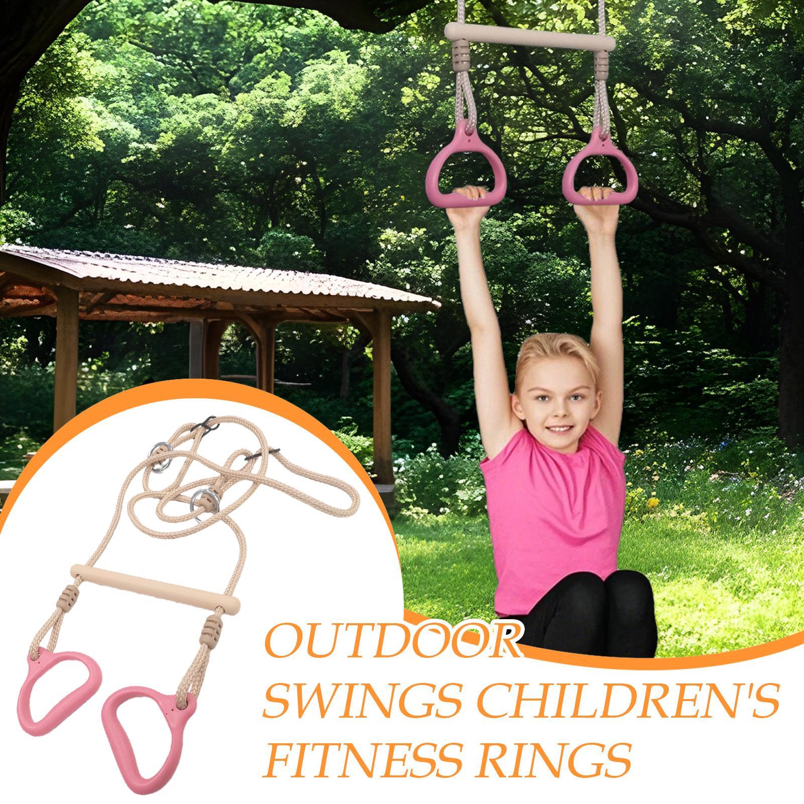 スイングバー ジム用具 リングバー 面白い人間工学に基づいた - Kids Outdoor Gym Equipment のレビューと価格