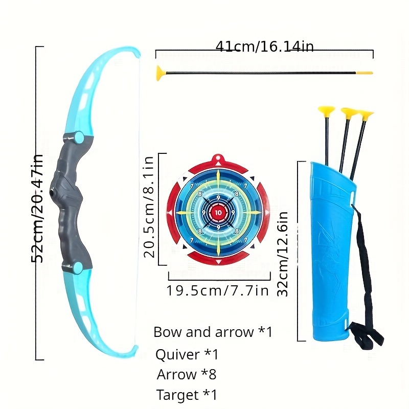 アーチェリーターゲットバケットセット 弓矢 子供のおもちゃ  - Kids Outdoor Archery Set のレビューと価格