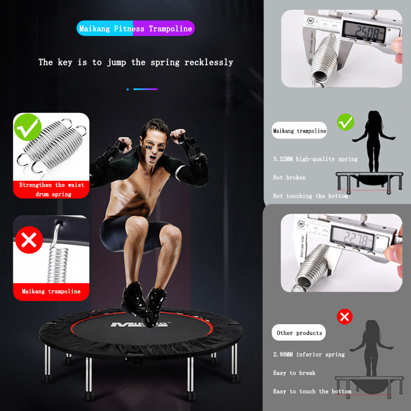 40インチ高反発ミニトランポリン 子供用 室内＆屋外ジャンプ - Kids Outdoor Gym Equipment のレビューと価格