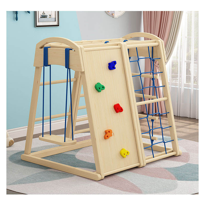 屋内屋外兼用木製子供用モンテッソーリクライミングジムフレーム - Kids Outdoor Gym Equipment のレビューと価格