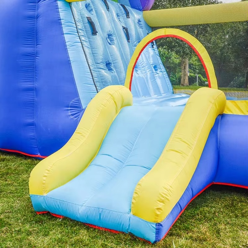 巨大レインボーインフレータブルウォータースライド、子供用PV - Kids Outdoor Water Slide のレビューと価格