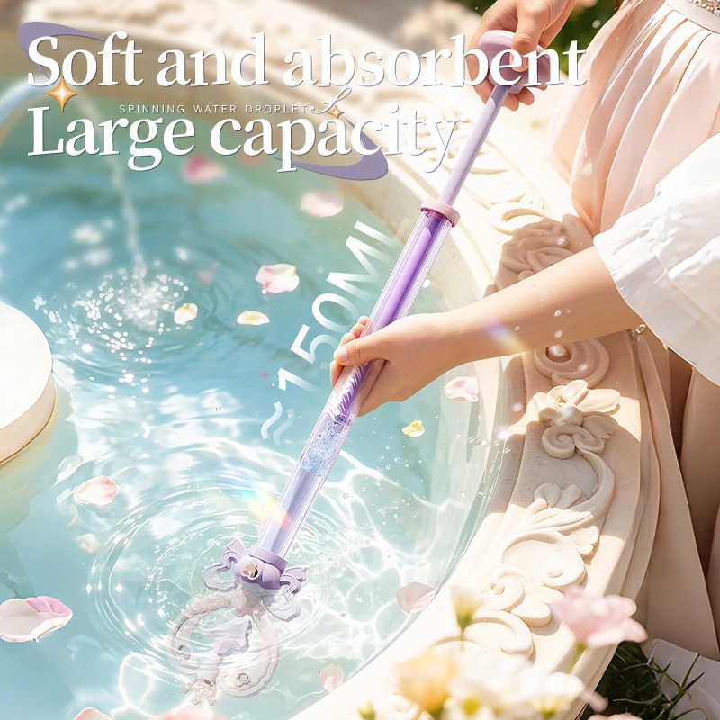 魔法の妖精の杖型水鉄砲 夏の水遊びおもちゃ デュアルモード水 - Kids Outdoor Water Play のレビューと価格