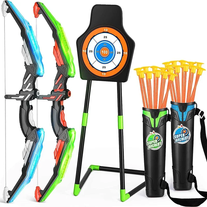 子供用弓矢 キッズアーチェリー 弓練習用リカーブボウ アウト - Kids Outdoor Archery Set のレビューと価格
