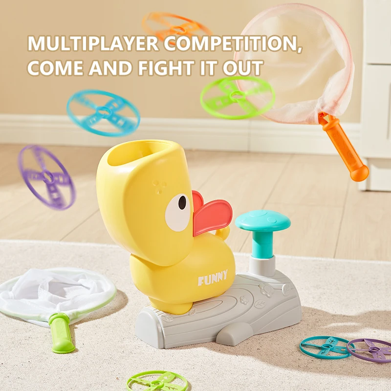 エアディスクランチャー子供用屋内屋外スポーツゲームソアリング - Kids Indoor Outdoor Games のレビューと価格