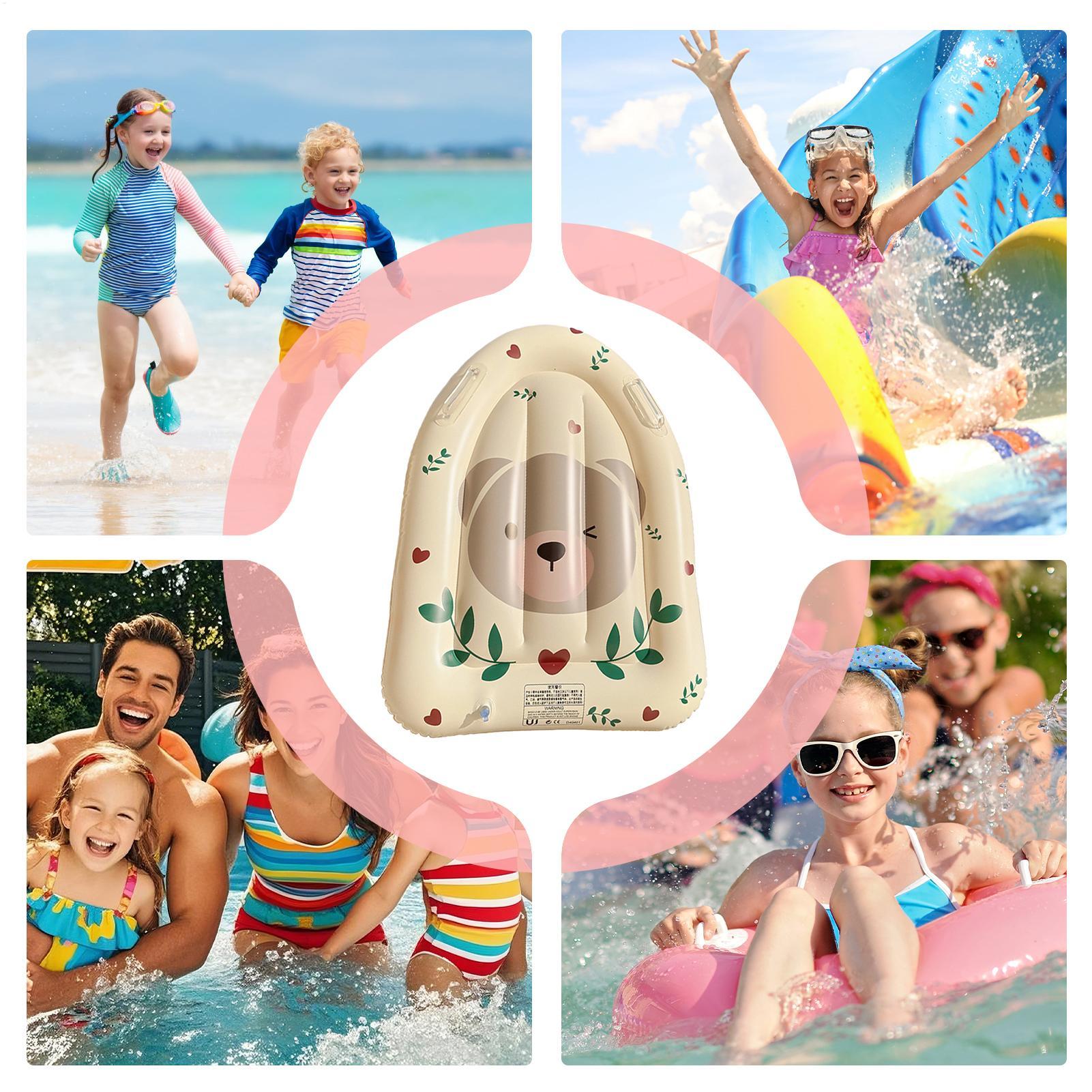 インフレータブルサーフボード子供用ビーチプールフロートハンド - Kids Outdoor Water のレビューと価格
