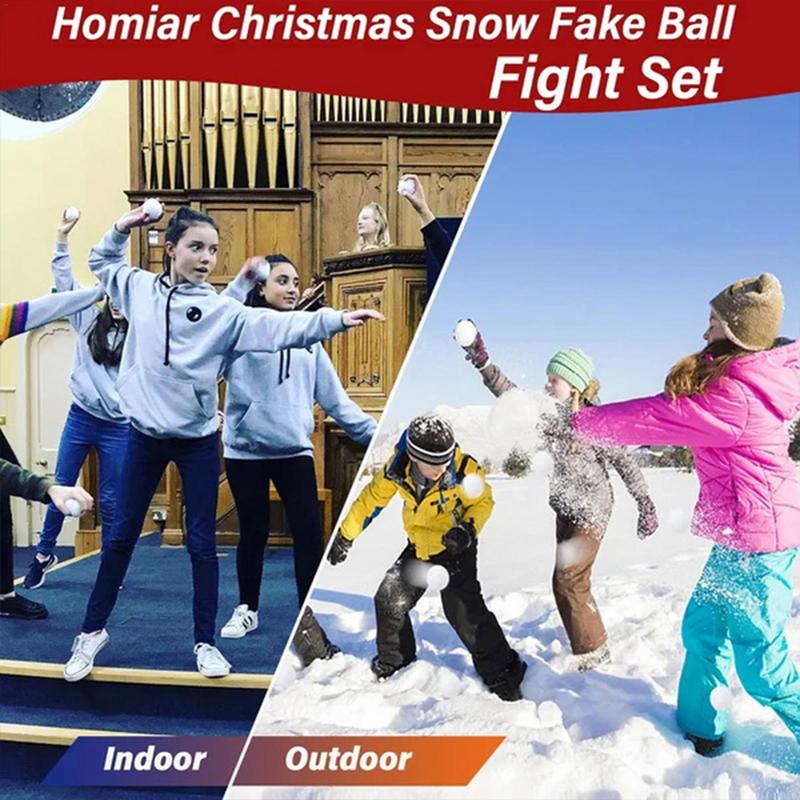 子供のための柔らかい偽の屋内の雪のボール,親と子供のためのゲ - Kids Indoor Outdoor Games のレビューと価格