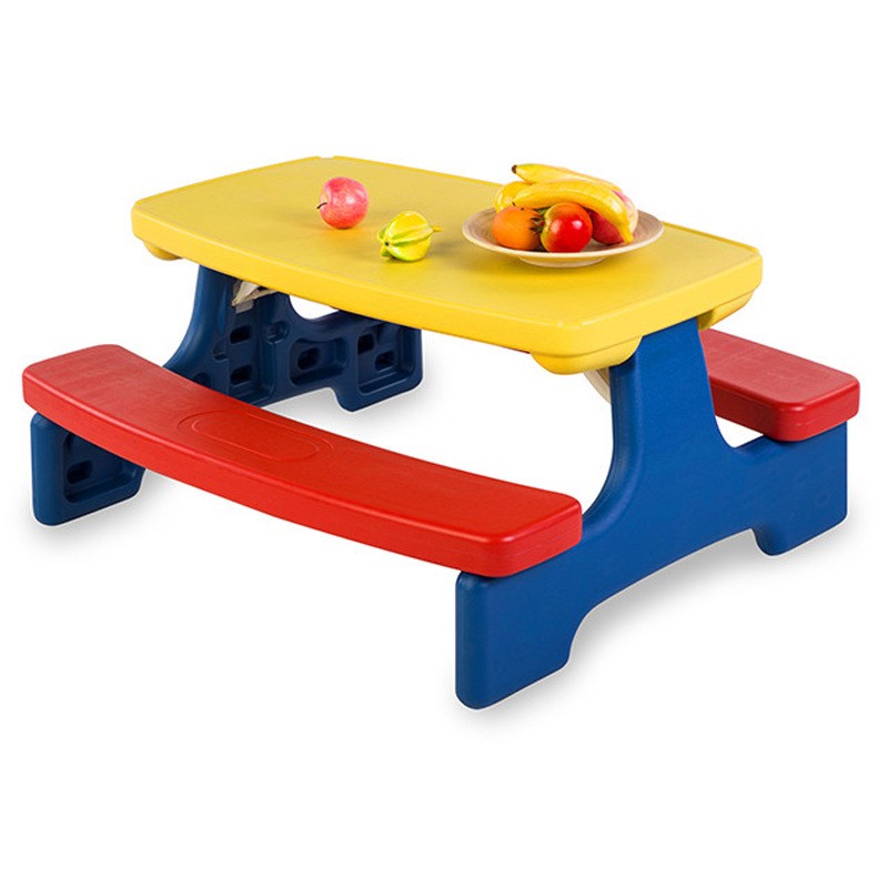 LazyChild 折りたたみ式子供用屋外テーブルと椅子、傘 - Kids Outdoor Table And Chairs With Umbrella のレビューと価格