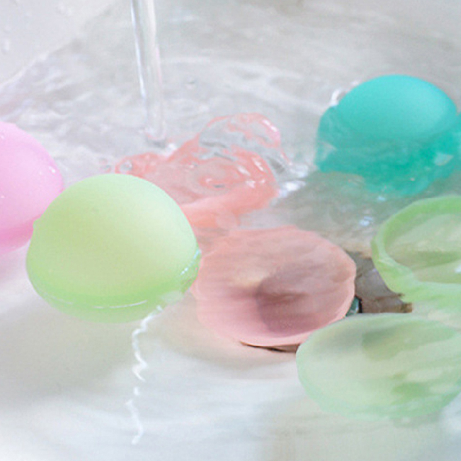 6-60個入り 新しい再利用可能な水風船 詰め替え式水風船  - Kids Outdoor Water Play のレビューと価格