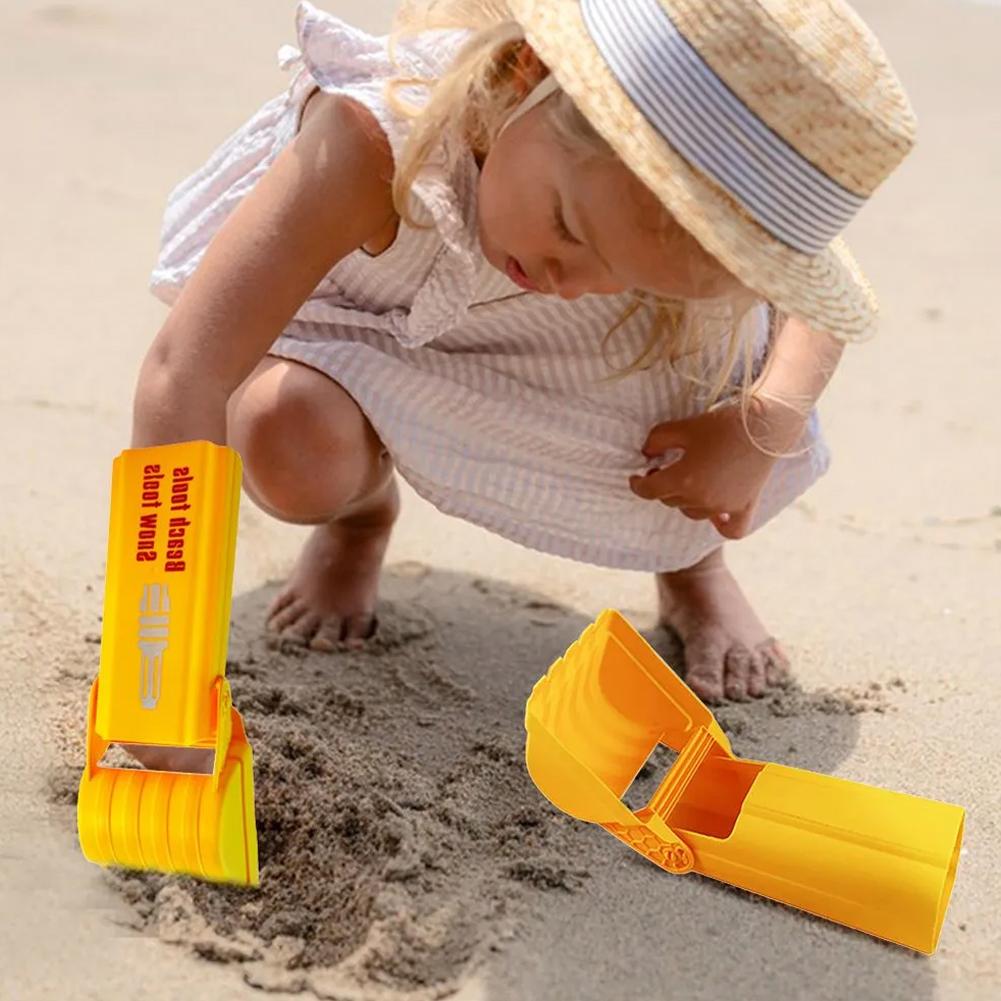 1/3個入り掘削機型砂浜雪遊び子供用ビーチトイシャベルツール - Kids Outdoor Water Play のレビューと価格