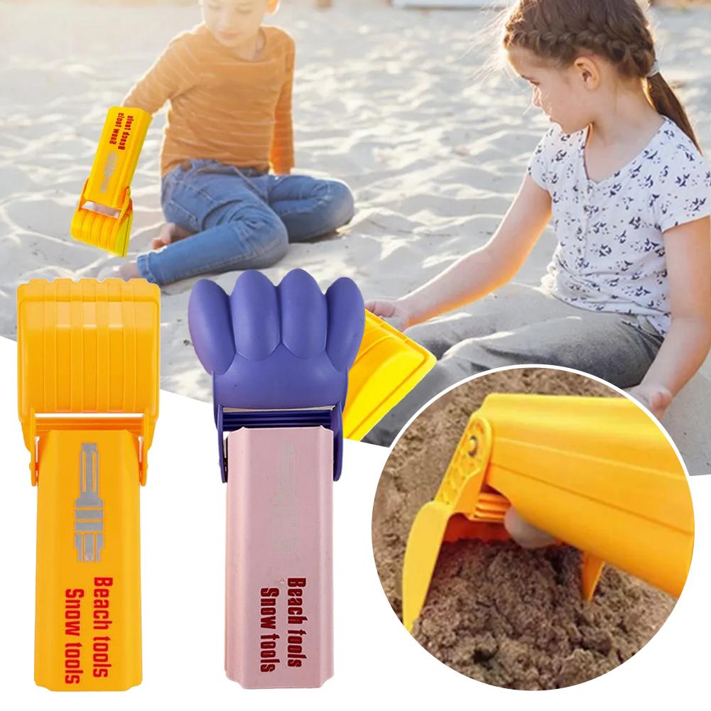 1/3個入り掘削機型砂浜雪遊び子供用ビーチトイシャベルツール - Kids Outdoor Water Play のレビューと価格