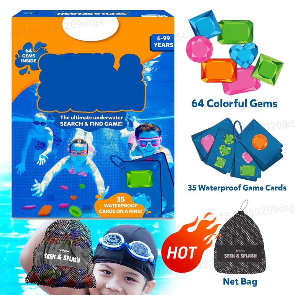 ダイビングジェムプールおもちゃカラフルなジェムプールダイビン - Kids Outdoor Learning Activities のレビューと価格