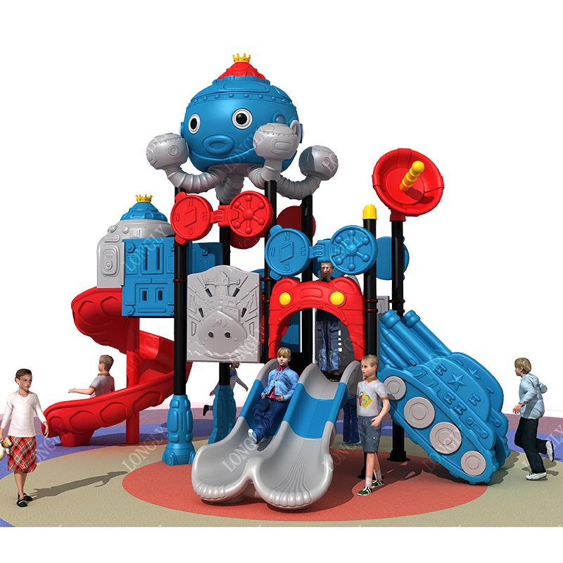 中国工場製 子供用プラスチック製滑り台 庭園遊園地 学校 住 - Kids Outdoor Area のレビューと価格