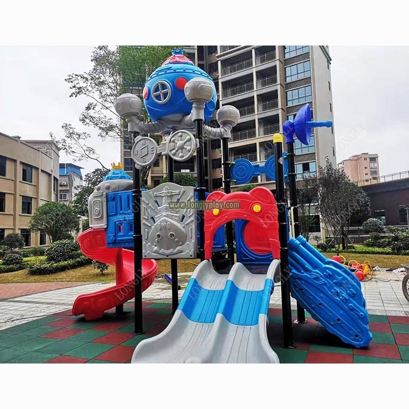中国工場製 子供用プラスチック製滑り台 庭園遊園地 学校 住 - Kids Outdoor Area のレビューと価格