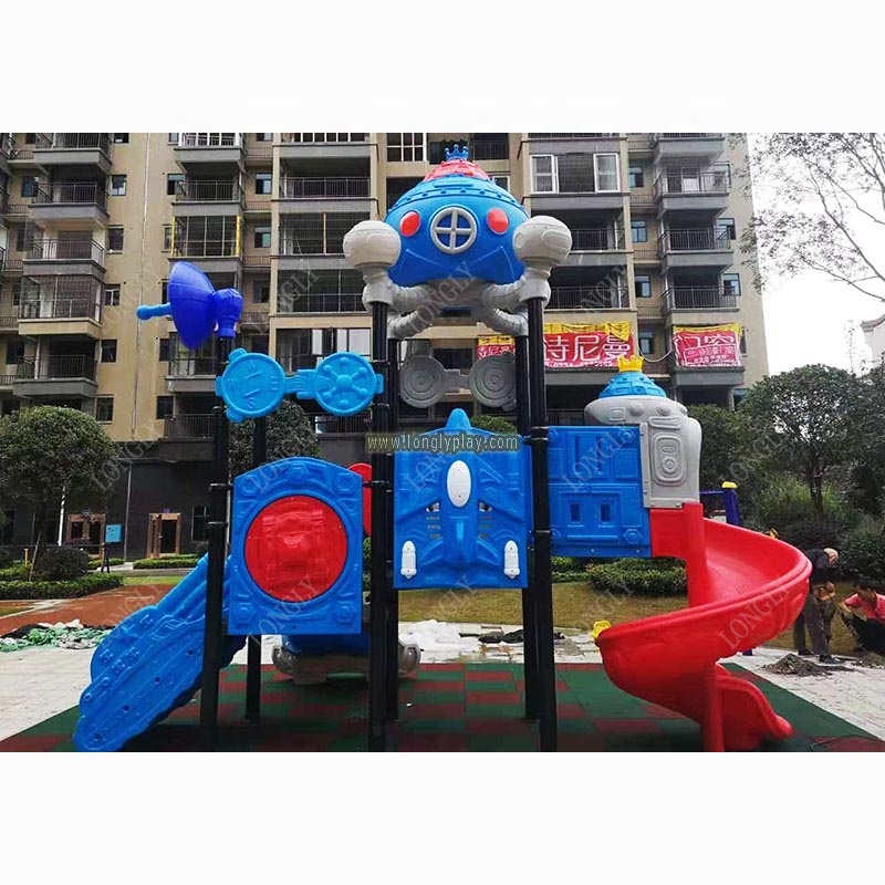 中国工場製 子供用プラスチック製滑り台 庭園遊園地 学校 住 - Kids Outdoor Area のレビューと価格