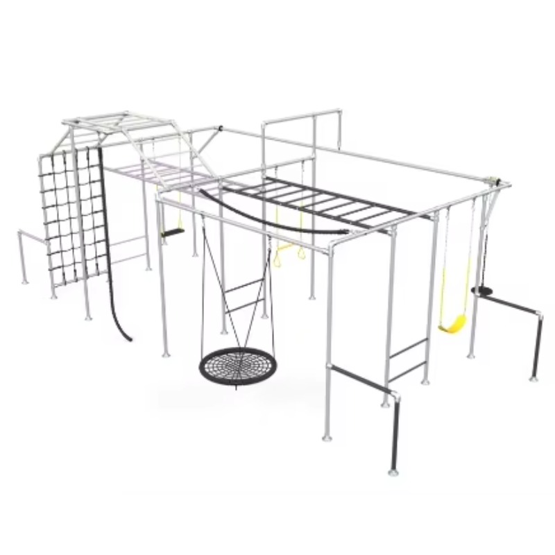 遊び場屋外遊具子供用体力づくりジム遊具クライミングモンキーバ - Kids Outdoor Gym Equipment のレビューと価格