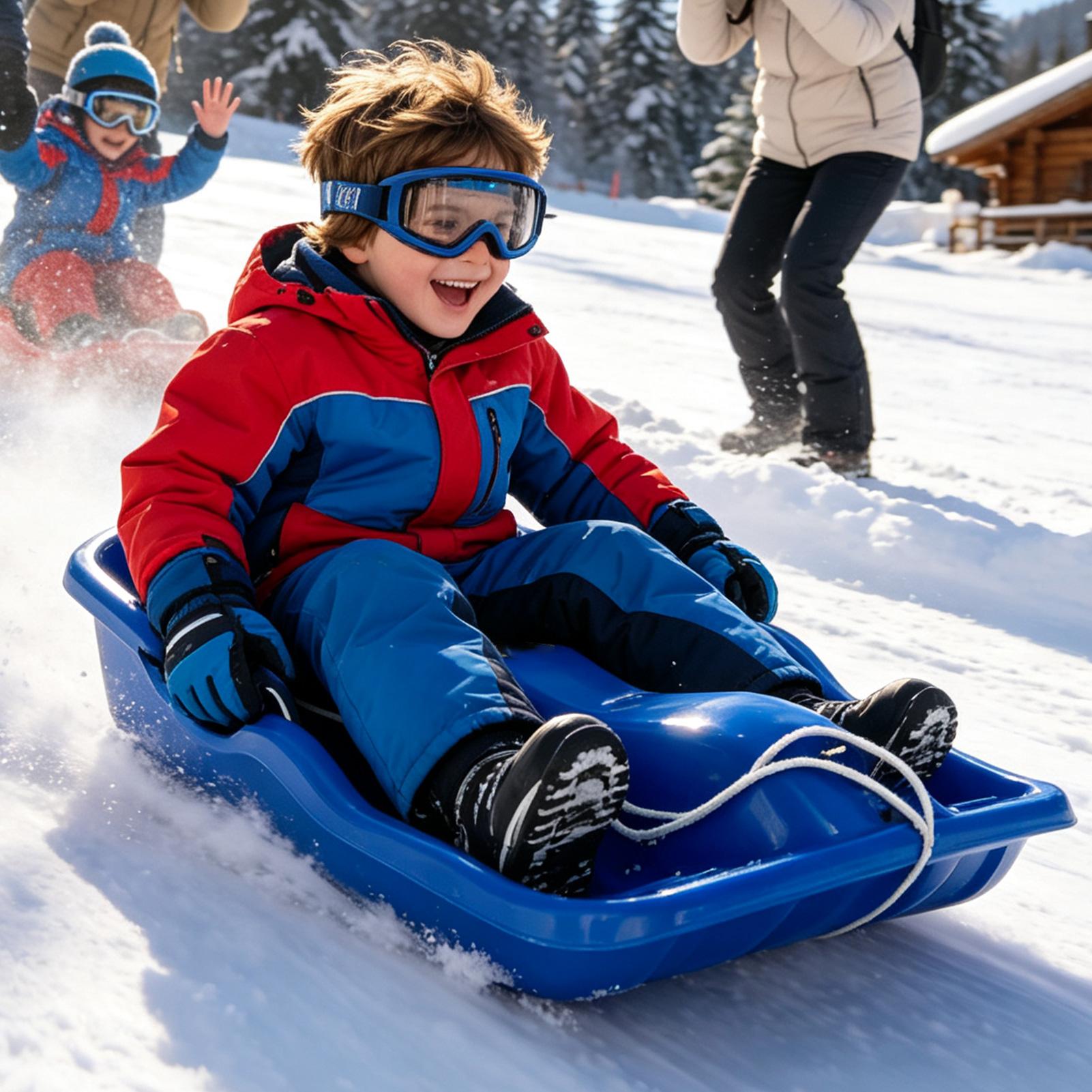砂上スレッドボード 屋外用子供用スキー 屋外用雪上スレッド  - Outdoor Kid のレビューと価格