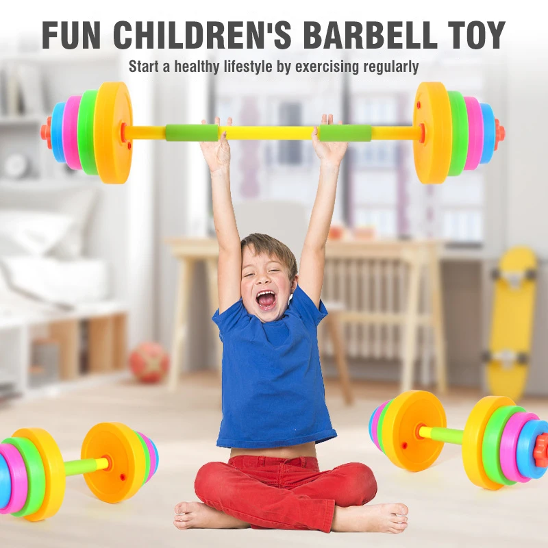 調節可能な子供用ダンベルバーベルセット屋内屋外フィットネス機 - Kids Outdoor Gym Equipment のレビューと価格