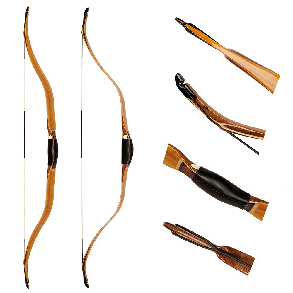 新しい伝統的なトルコ製竹製リカーブボウと矢のセット、子供用、 - Kids Outdoor Archery Set のレビューと価格