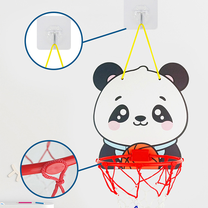 子供用調節可能なバスケットボールスタンド漫画の動物の形のシュ - Kids Indoor Outdoor Games のレビューと価格
