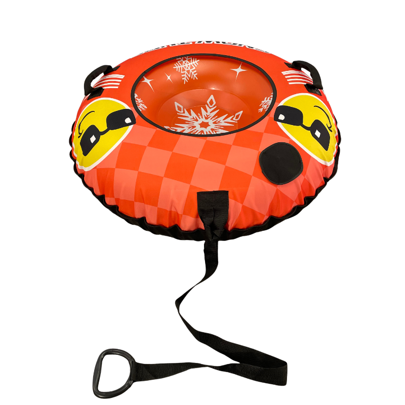 子供と大人のためのハンドル付きインフレータブルスノーチューブ - Outdoor Kid のレビューと価格