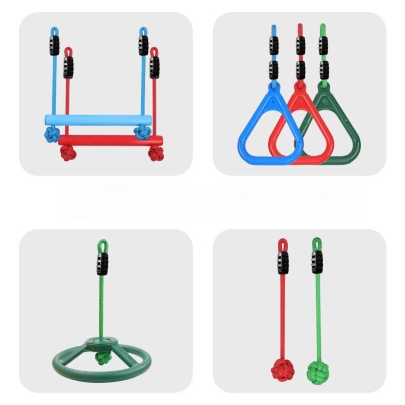 子供用屋外スポーツ玩具セット、裏庭トレーニング器具、三角形ジ - Kids Outdoor Gym Equipment のレビューと価格