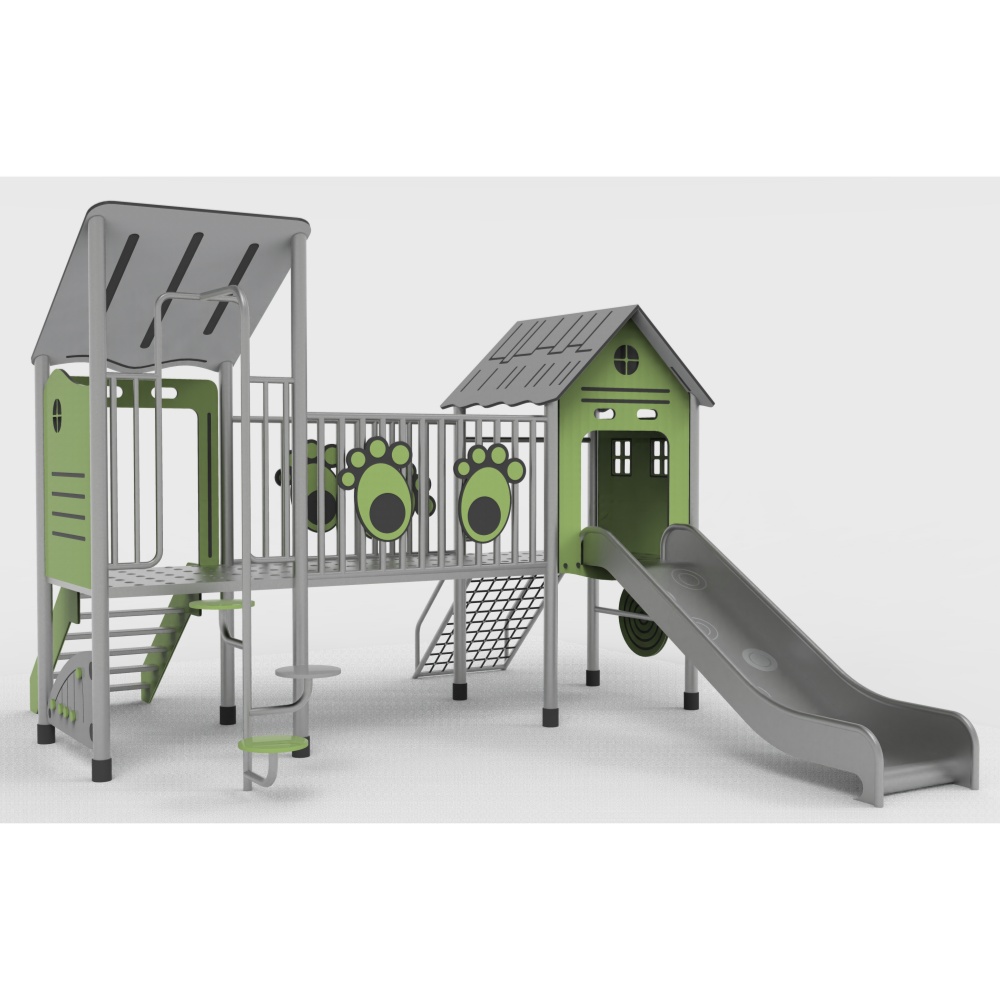 高品質な子供用屋外遊具 ステンレス製滑り台 キッズプレイエリ - Kids Outdoor Area のレビューと価格