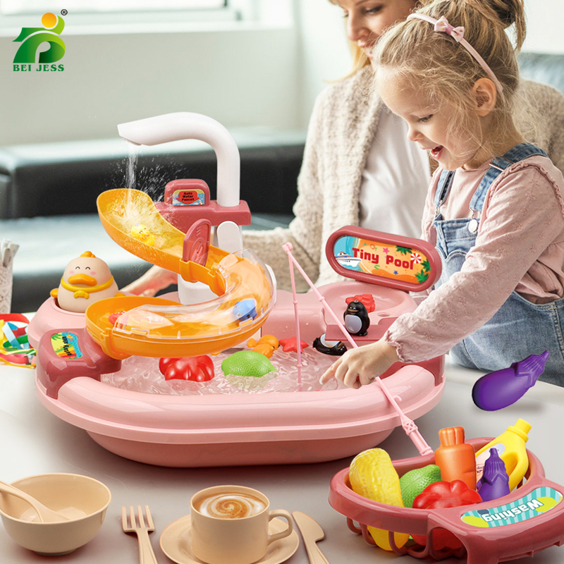 子供のための電気おもちゃのシンク,キッチンのふり遊び,磁気シ - Kids Outdoor Mud Kitchen のレビューと価格