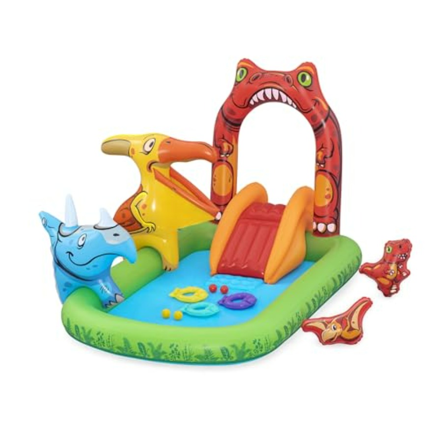 子供向け屋外ウォータープレイセンター、PVC素材、青緑色、イ - Kids Outdoor Water Play のレビューと価格